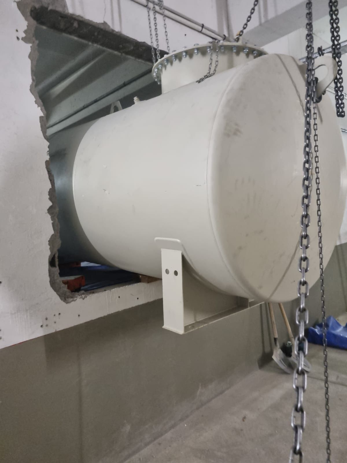 Manutention et Levage de réservoir